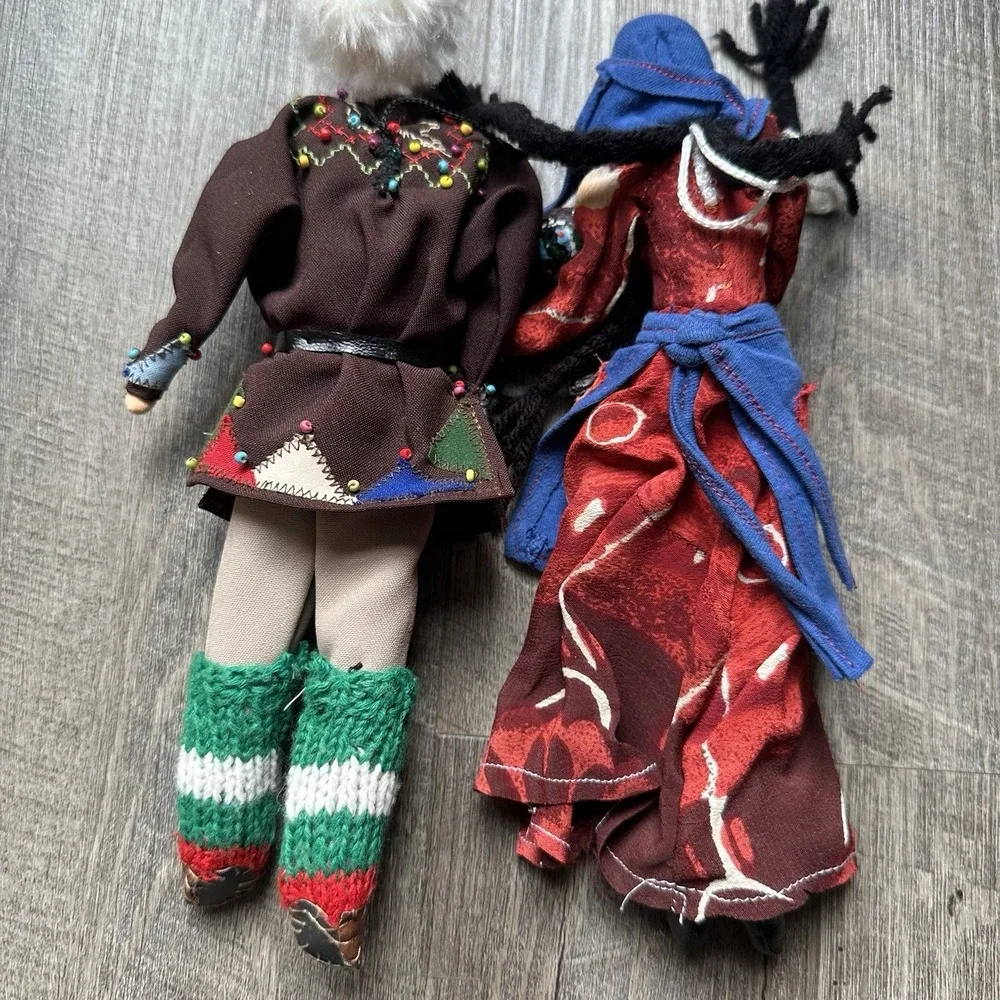 National Costume Dolls | GEORGIAN Handmade Dolls| Caucasian| Khevsureti Georgia|